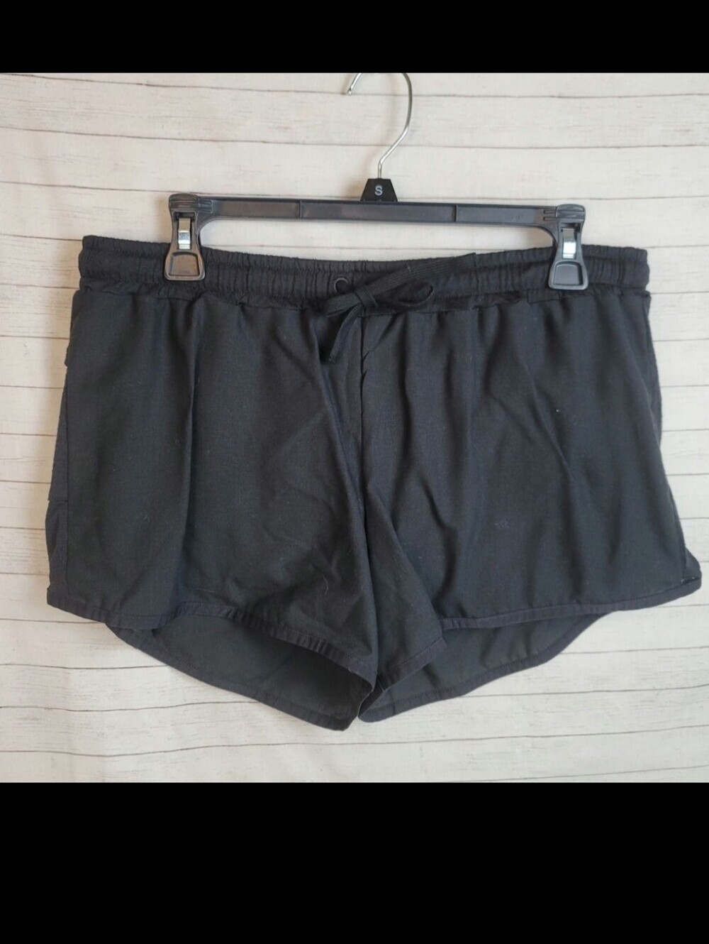 ICEBREAKERS ZONEKNIT SHORTS IN BLACK, SZ LARGE